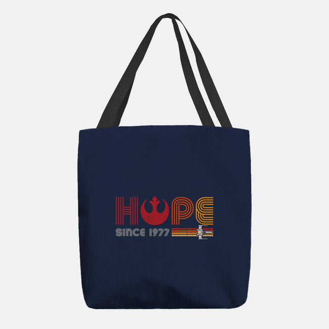 Hope Since 1977-None-Basic Tote-Bag-DrMonekers