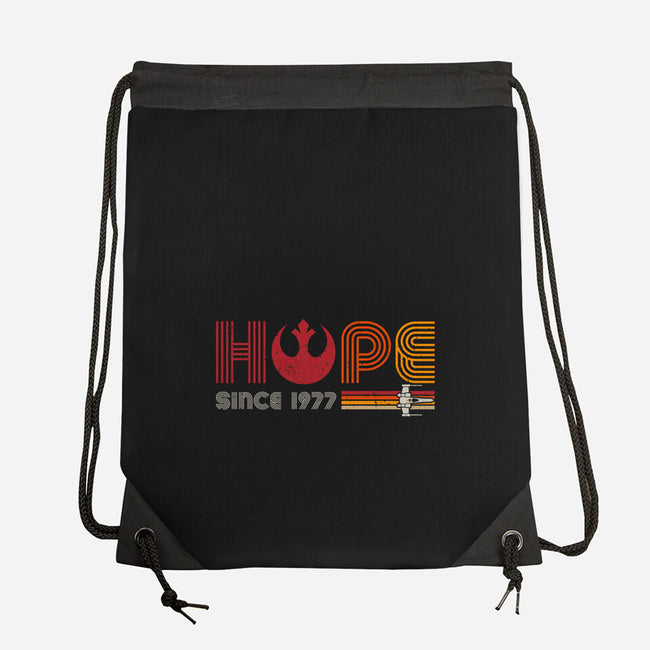 Hope Since 1977-None-Drawstring-Bag-DrMonekers