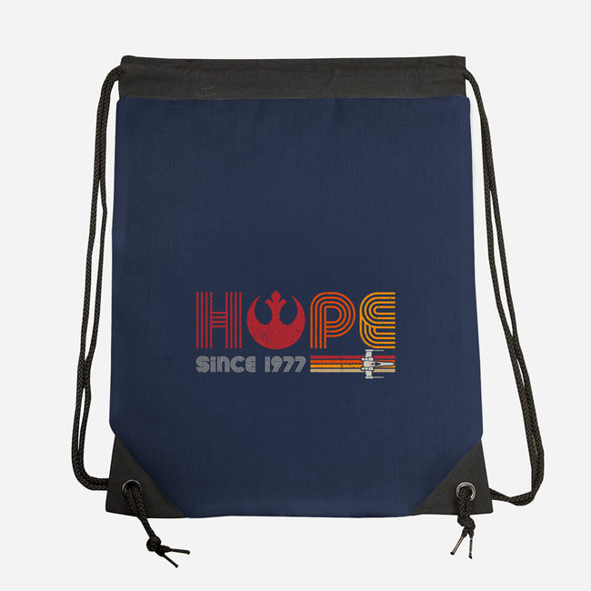 Hope Since 1977-None-Drawstring-Bag-DrMonekers