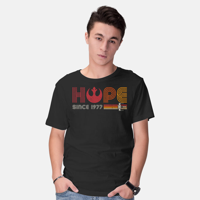 Hope Since 1977-Mens-Basic-Tee-DrMonekers