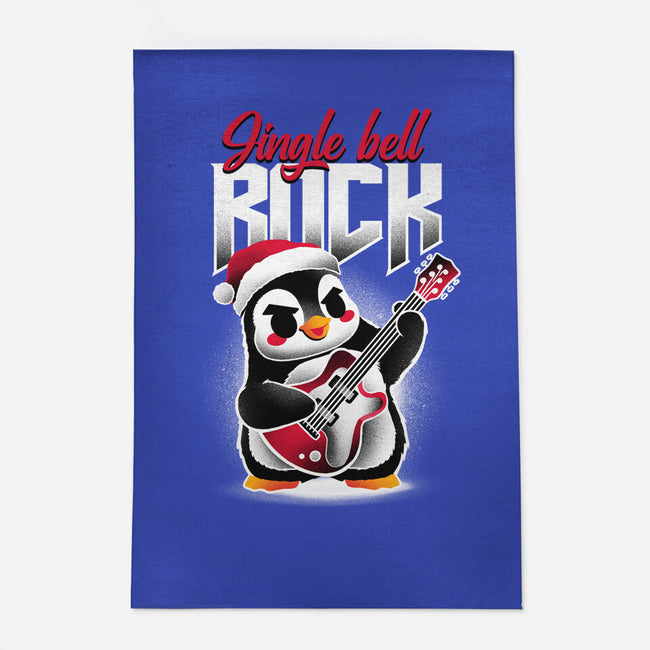 Jingle Bell Rock Penguin-None-Outdoor-Rug-NemiMakeit