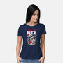 Jingle Bell Rock Penguin-Womens-Basic-Tee-NemiMakeit