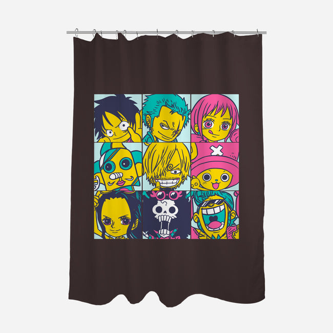 Pirate Pop-None-Polyester-Shower Curtain-naomori