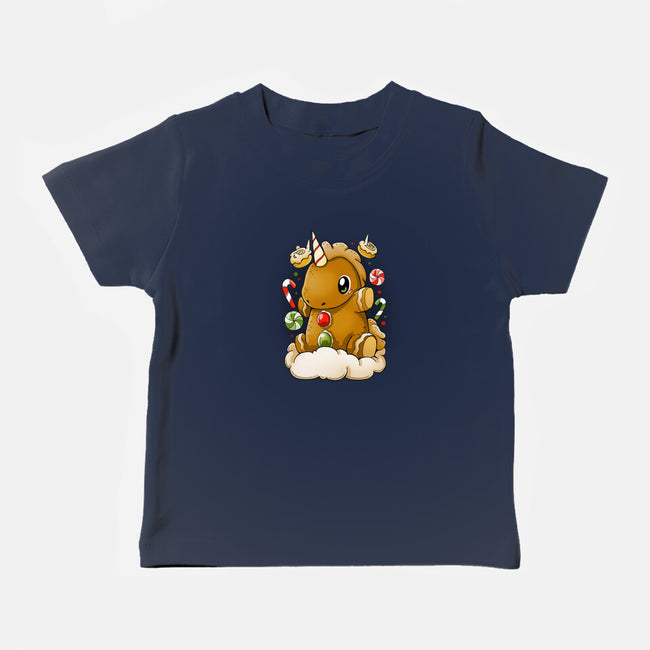 Ginger Unicorn-Baby-Basic-Tee-Vallina84