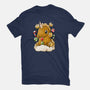 Ginger Unicorn-Womens-Fitted-Tee-Vallina84