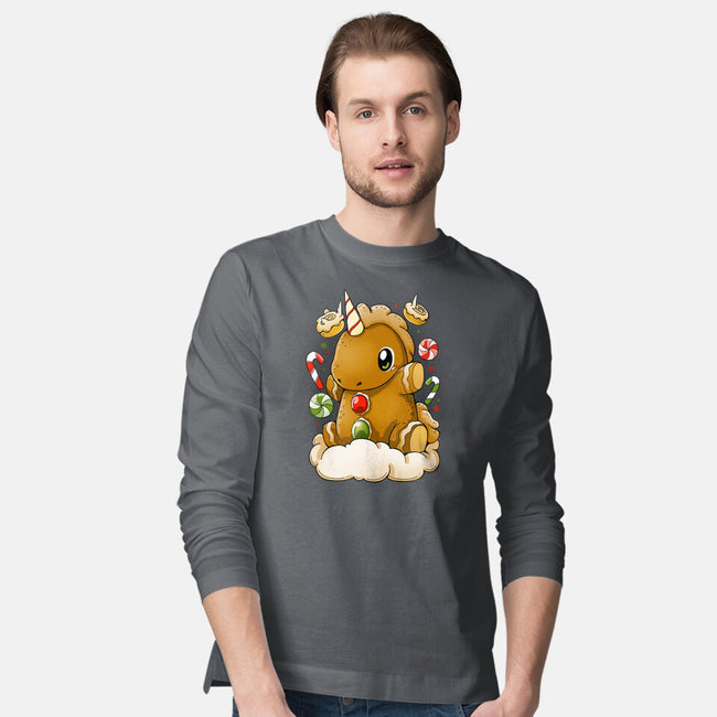 Ginger Unicorn-Mens-Long Sleeved-Tee-Vallina84