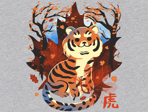 Tiger In Autumn