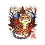 Tiger In Autumn-Unisex-Zip-Up-Sweatshirt-IKILO