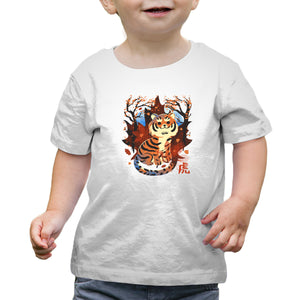 Tiger In Autumn