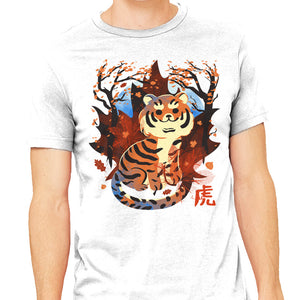 Tiger In Autumn
