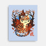 Tiger In Autumn-None-Stretched-Canvas-IKILO