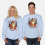 Tiger In Autumn-Unisex-Crew Neck-Sweatshirt-IKILO