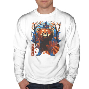 Red Panda In Autumn