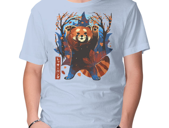 Red Panda In Autumn