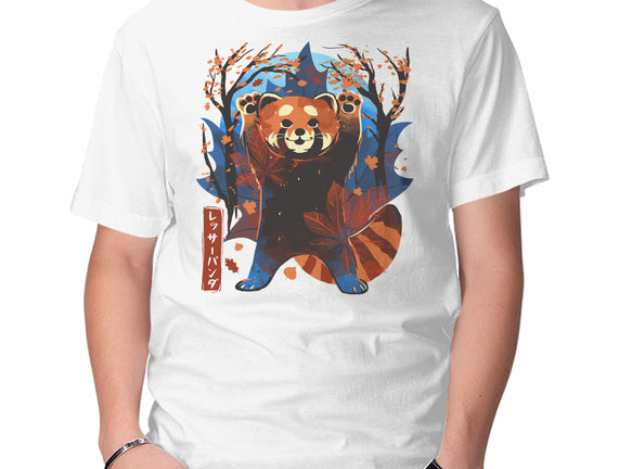 Red Panda In Autumn