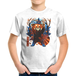 Red Panda In Autumn