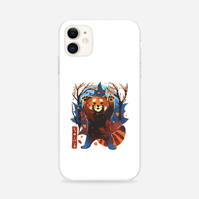 Red Panda In Autumn-iPhone-Snap-Phone Case-IKILO