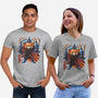 Red Panda In Autumn-Unisex-Basic-Tee-IKILO