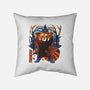 Red Panda In Autumn-None-Non-Removable Cover w Insert-Throw Pillow-IKILO