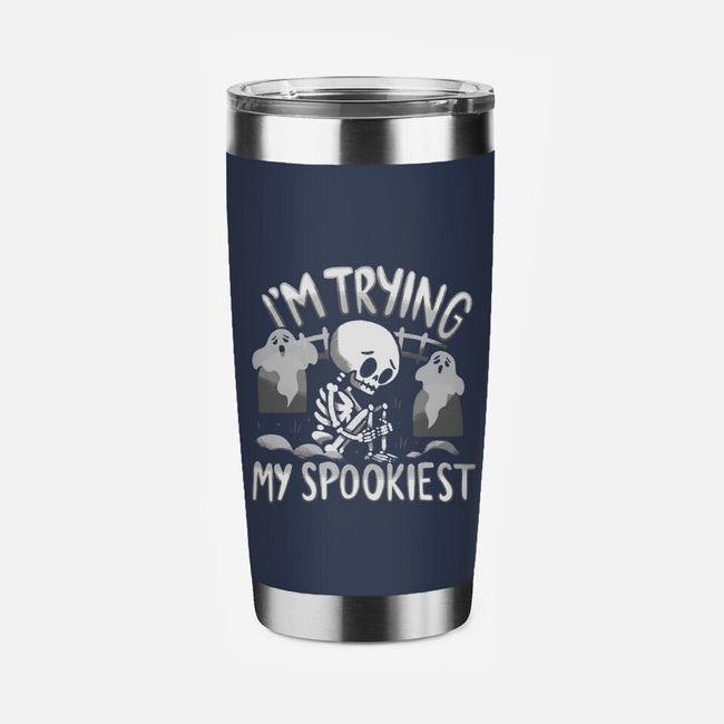 I'm Trying My Spookiest-None-Stainless Steel Tumbler-Drinkware-Aarons Art Room