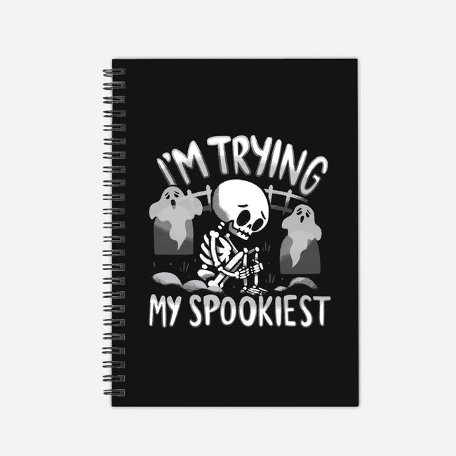 I'm Trying My Spookiest-None-Dot Grid-Notebook-Aarons Art Room