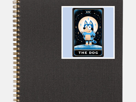 The Dog Tarot Card