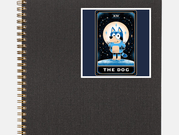 The Dog Tarot Card