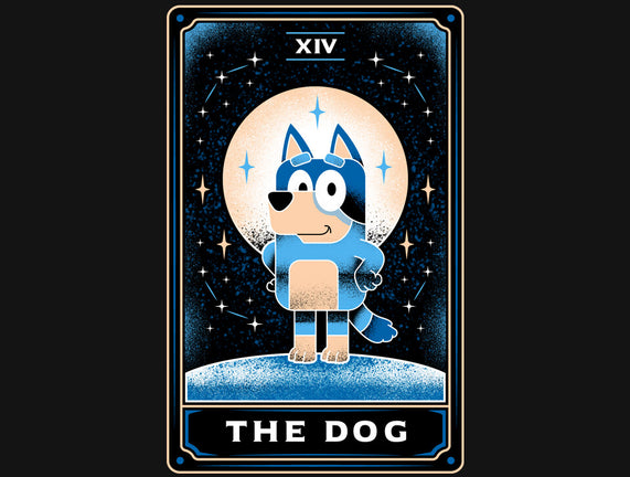 The Dog Tarot Card