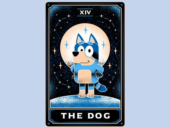 The Dog Tarot Card