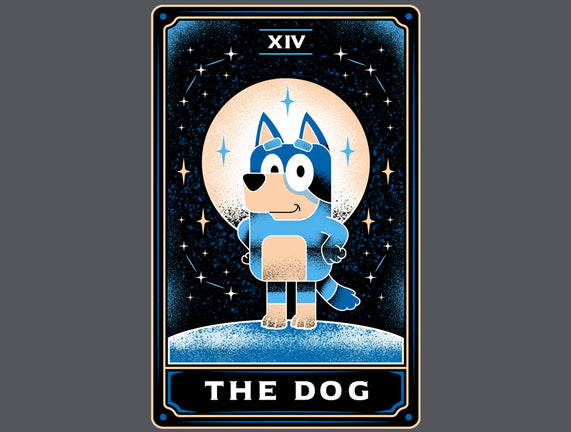 The Dog Tarot Card