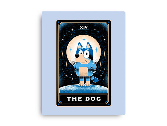 The Dog Tarot Card