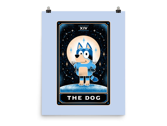 The Dog Tarot Card