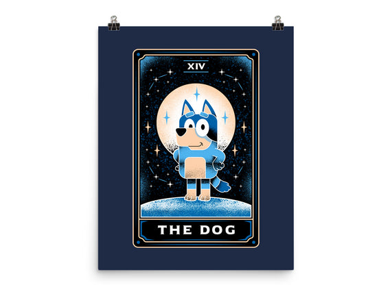 The Dog Tarot Card