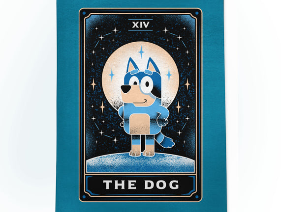 The Dog Tarot Card