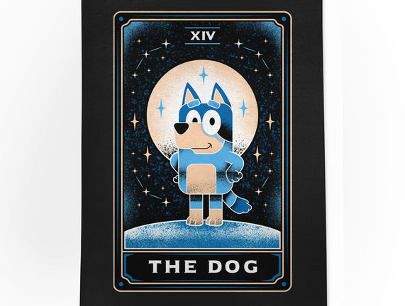 The Dog Tarot Card