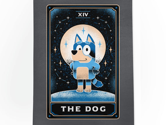 The Dog Tarot Card