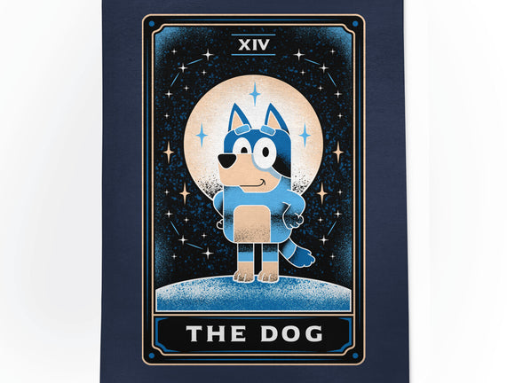 The Dog Tarot Card