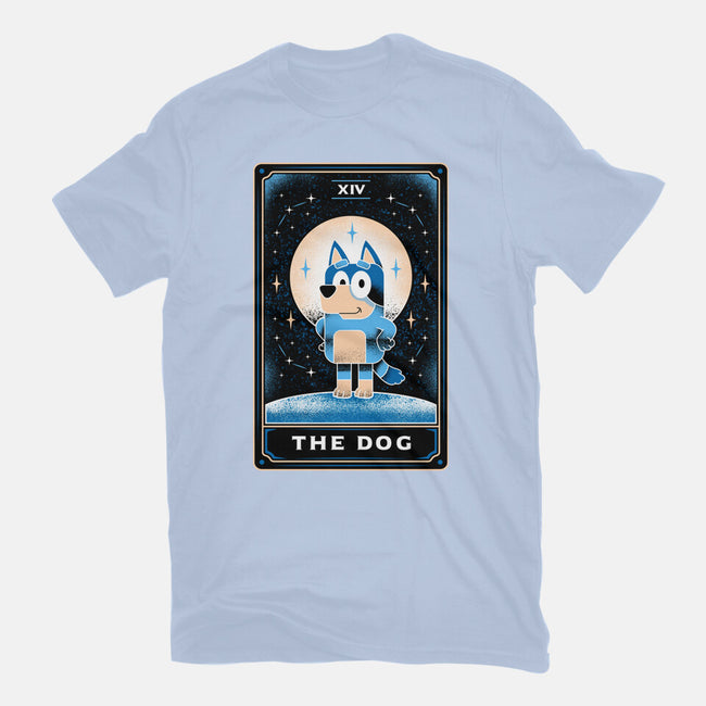 The Dog Tarot Card-Mens-Heavyweight-Tee-Logozaste