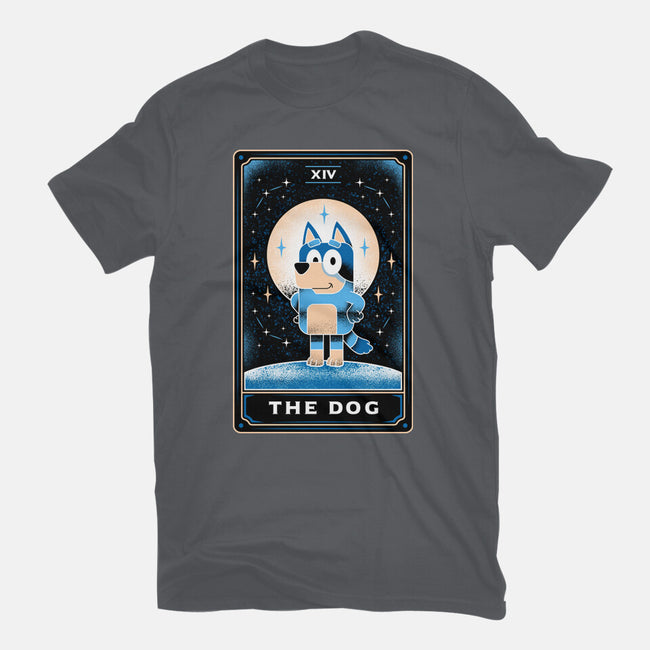 The Dog Tarot Card-Mens-Heavyweight-Tee-Logozaste