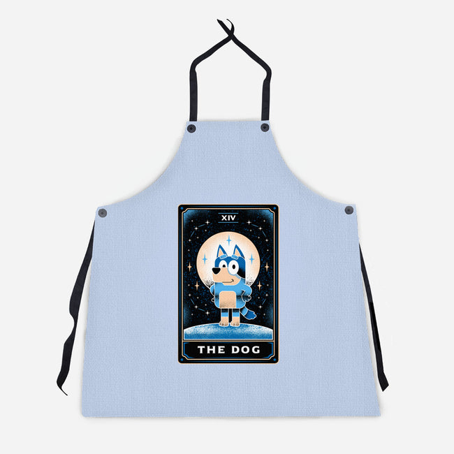 The Dog Tarot Card-Unisex-Kitchen-Apron-Logozaste