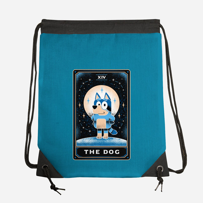 The Dog Tarot Card-None-Drawstring-Bag-Logozaste