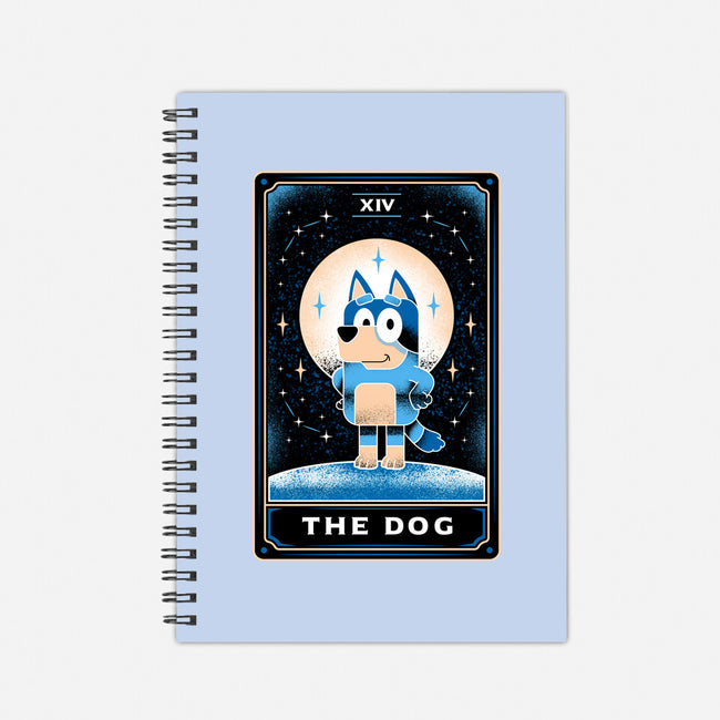 The Dog Tarot Card-None-Dot Grid-Notebook-Logozaste