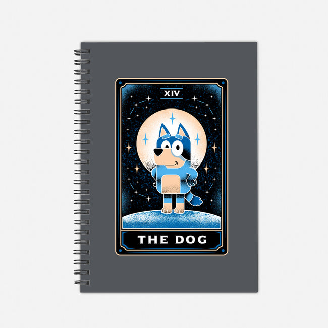 The Dog Tarot Card-None-Dot Grid-Notebook-Logozaste