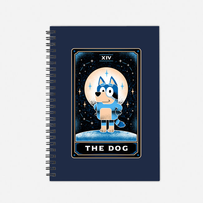 The Dog Tarot Card-None-Dot Grid-Notebook-Logozaste