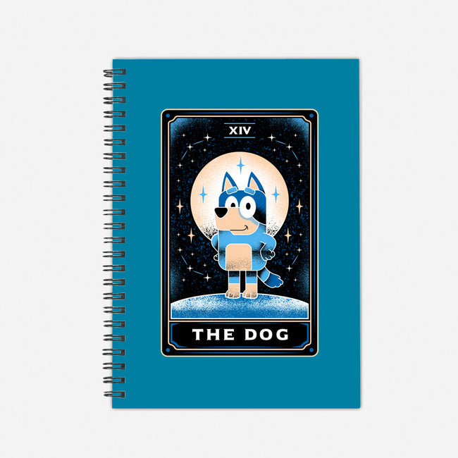 The Dog Tarot Card-None-Dot Grid-Notebook-Logozaste