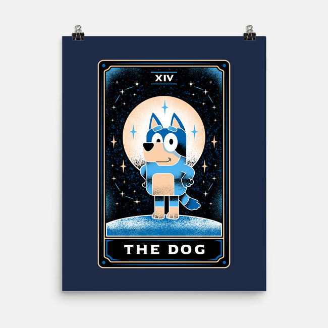 The Dog Tarot Card-None-Matte-Poster-Logozaste