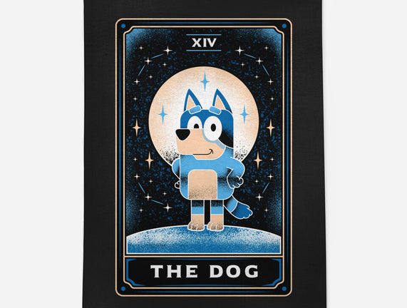 The Dog Tarot Card