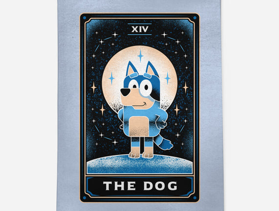 The Dog Tarot Card