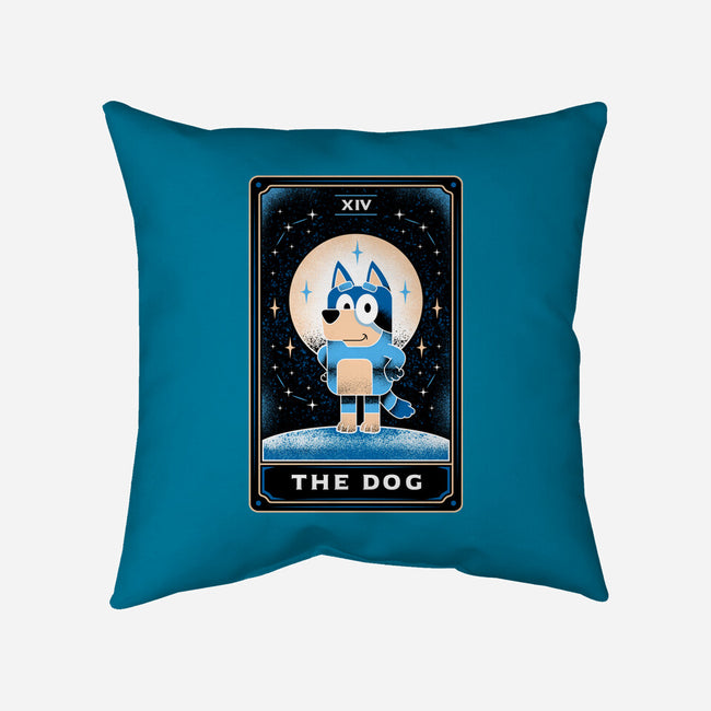 The Dog Tarot Card-None-Non-Removable Cover w Insert-Throw Pillow-Logozaste