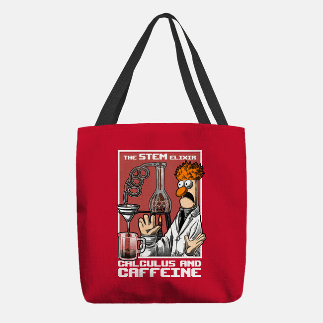 Science Puppet Coffee Lab-None-Basic Tote-Bag-Studio Mootant